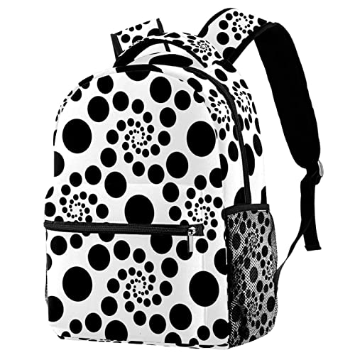 Sac à dos de voyage avec porte-bouteille et imprimé mandala Couleur 4 Medium