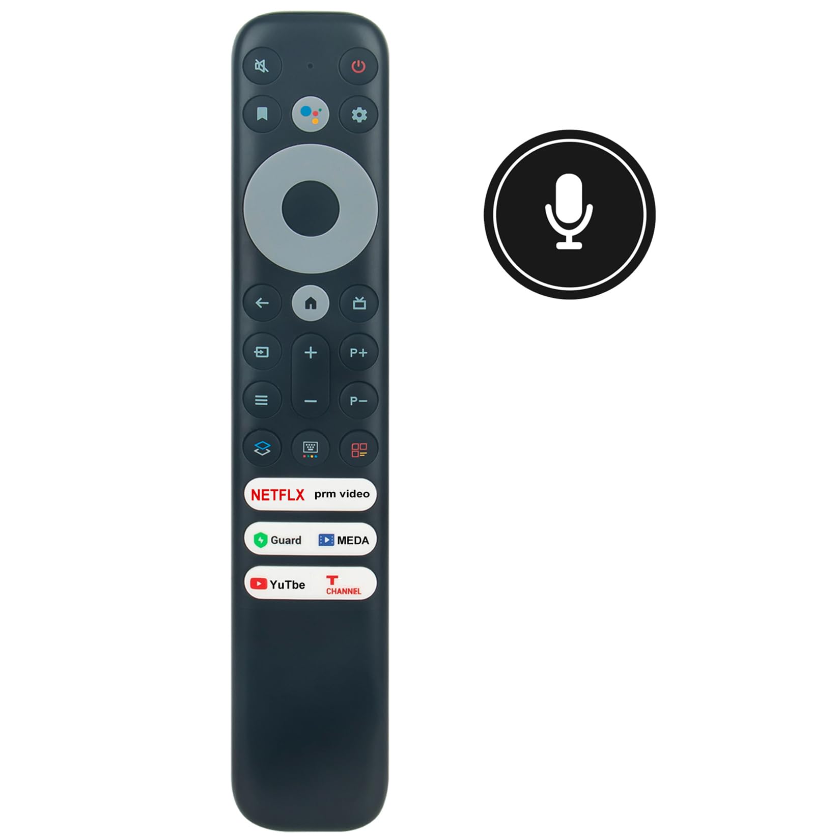 Amazon.com: Voice Replacement Remote Applicable for TCL Q5 Q6 Q7 Q