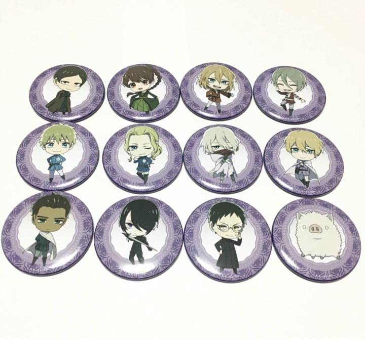 薔薇王の葬列 缶バッジ セット 菅野文 リチャード 薔薇王の葬列