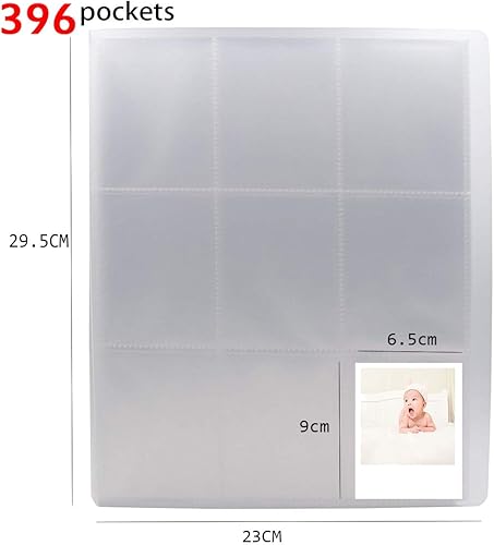 Miniatura 2 de FCDYLBD - Mini álbum de fotos de 432 bolsillos para Fujifilm Instax Mini 7s 8 8+ 9 25 26 50s 70 90, tarjeta de nombre e imágenes de 3 pulgadas