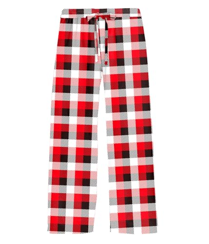 Image of Remimi Girl Boy Plaid Pants Drawstring Summer Casual Loose Bottoms 5-14 Years