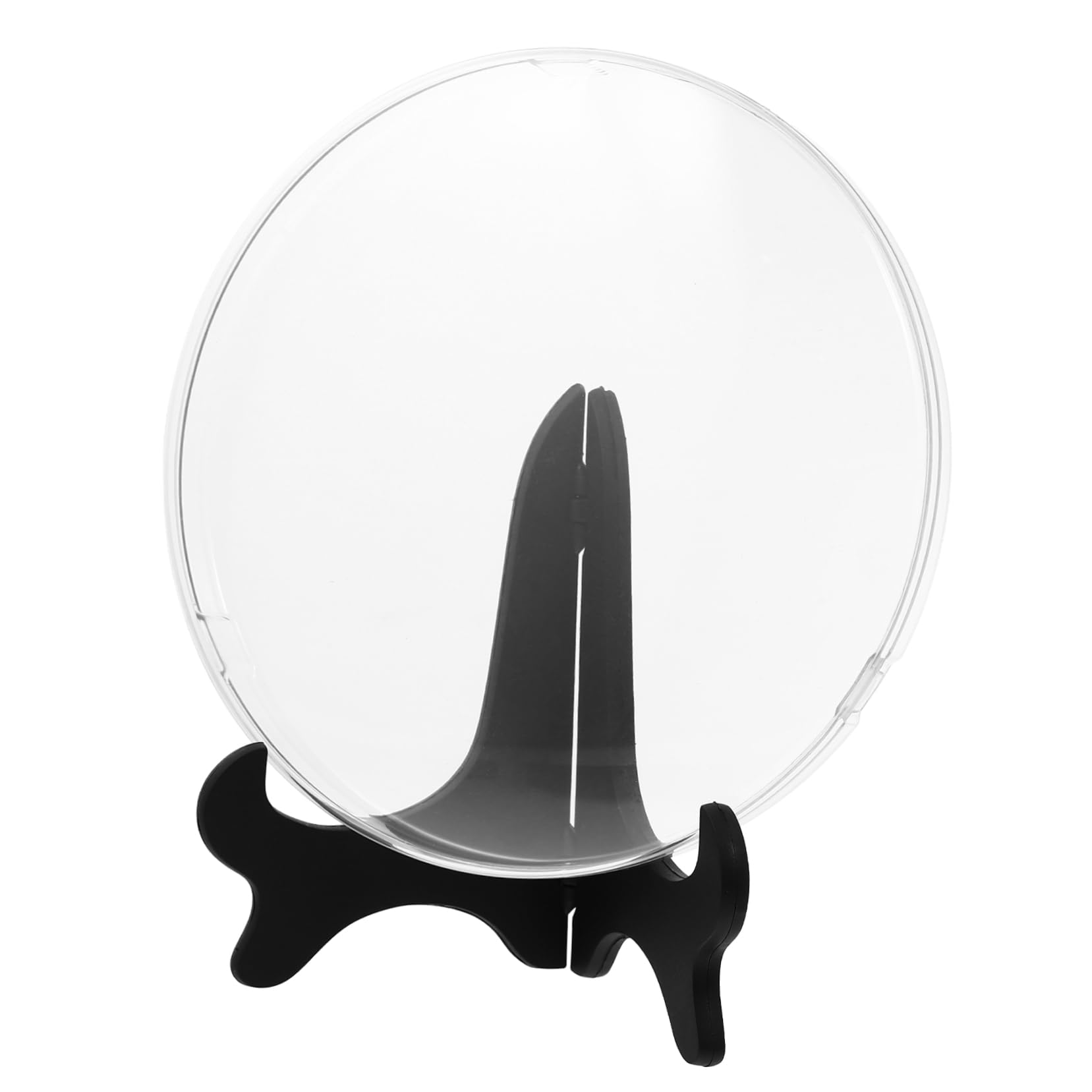 Cabilock 1Pc Transparent Tea Storage Box with Rack Decorative Tea Case for Organizing Displaying PU Erh Tea Cakes Easy to Operate for Tea Lovers