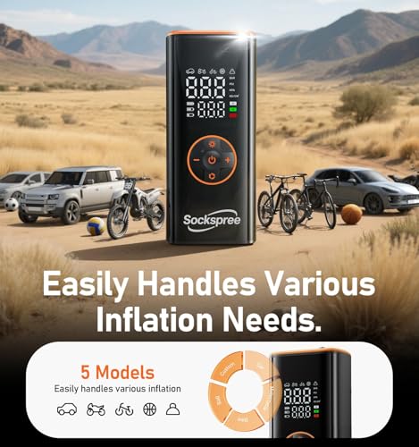 Portable Air Compressor for Car and Truck