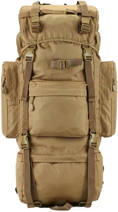 70L Large Backpack Outdoor Sports Bag Hiking Camping Climbing Waterproof Wear-resisting Nylon