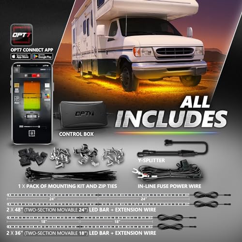 Opt7 AURAPRO-UNDERBODY-KIT-RV Aura Pro Underglow Led Lights Kit thumb #1
