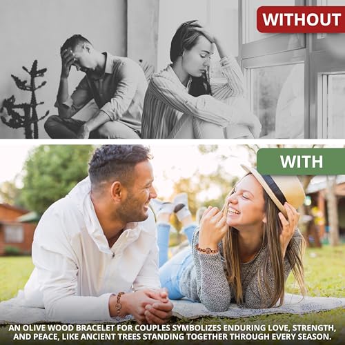 Generic Allah bracelet olive wood from jerusalem Muslim Islamic Jewelry Religious Islam tasbih allah necklace muslim gifts for women bangles Bracelet for Women Men, Large, brown4