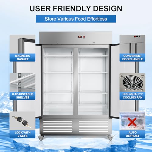 True commercial refrigerator reach-in