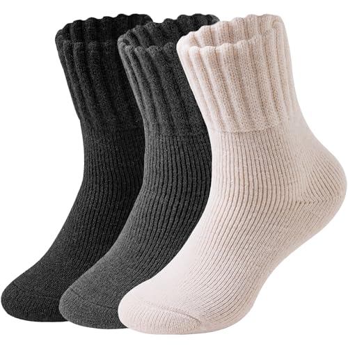 Wamicu Thermosocken Damen Socken Warme Dicke Wintersocken...