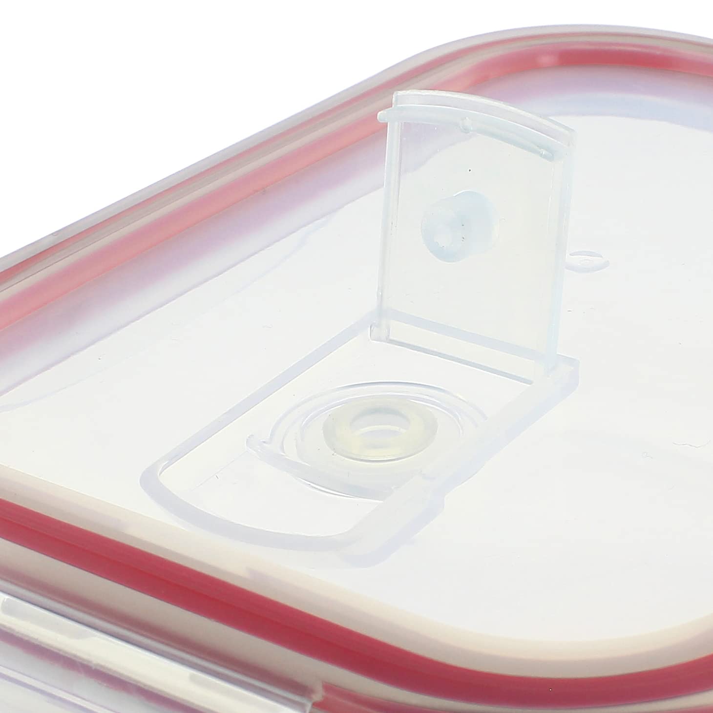 MENASTYL - Set di 6 contenitori ermetici in vetro borosilicato Clementine con coperchi - 630 ml - Impilabili - Ideale batch cooking - 6014015