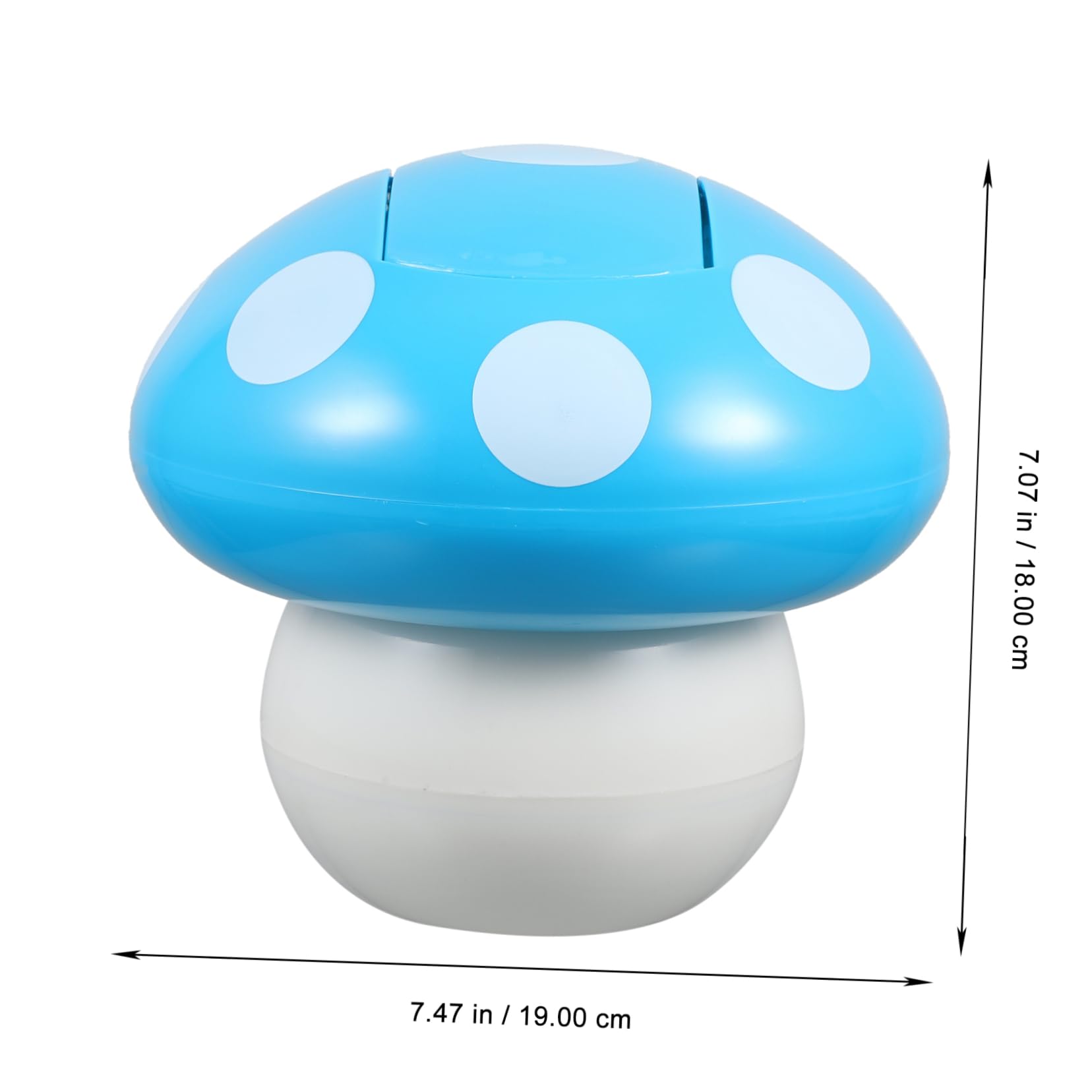 TOGEVAL Garbage Bin Organizer Desktop Garbage Can Tabletop Trash Can Decorative Home Accessory Suitable for Office Home