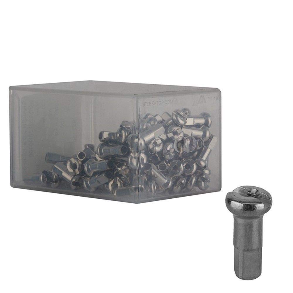 Dt Swiss 15G Brass Nipple Spoke (Box of 100), 1.8mm