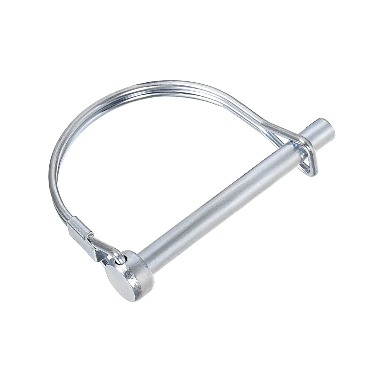 METALLIXITY Safety Coupler Pin (1/4"x1.97/ 6x50mm), Shaft Locking Pin W Round Arch Wire Retainer