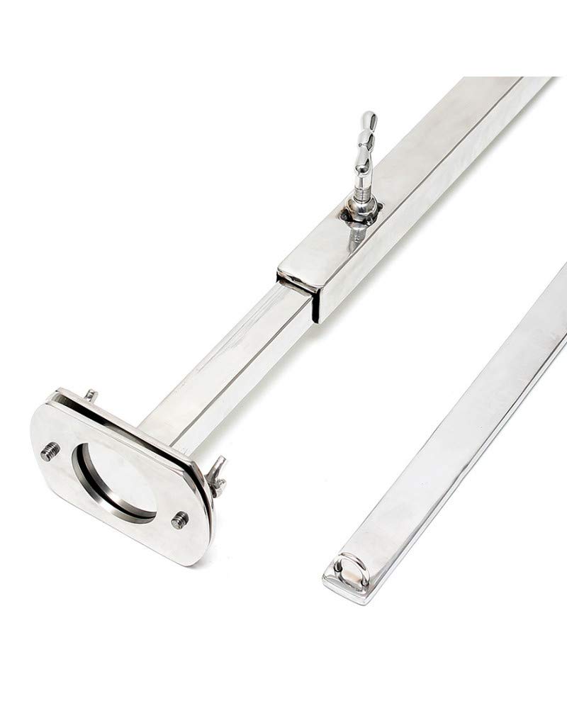 Bondage Play - Struttura in metallo a forma di T, senza dildo, 310 g