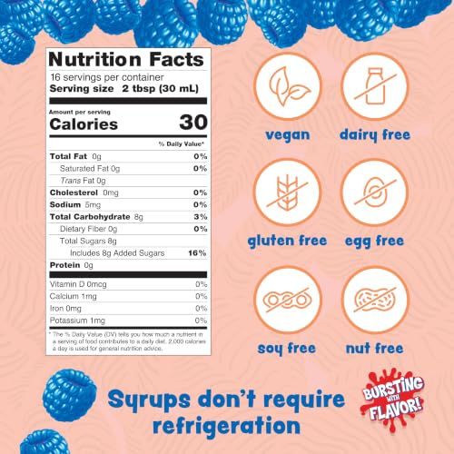 Image of Kool-Aid Blue Raspberry Snow Cone Syrup