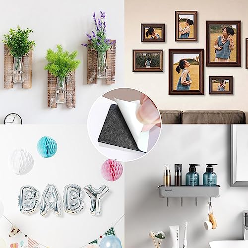 Birllaid Double Sided Foam Tape For Crafts,Square Double Sided Tape Heavy Duty,Strong Pad Mounting Adhesive Tape Black 40 * 40 * 2Mm(120Pack) #TOP4