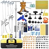 Super PDR Paintless Dent Rods Repair Tools, Stainless Steel Dent Removal Rods with...