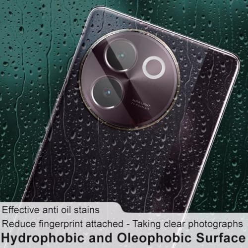 Image of Clear Camera Lens Protector for Vivo V30e - 9H Tempered Glass, Scratch-Resistant Camera Glass Protector