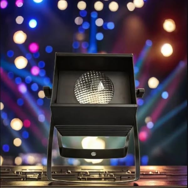 CLOUDSALE Mini 60W RGBW COB LED Par Light Full Color, DMX512 Cont...