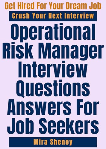 Operational Risk Manager Interview Questions Answers For Job Seek...