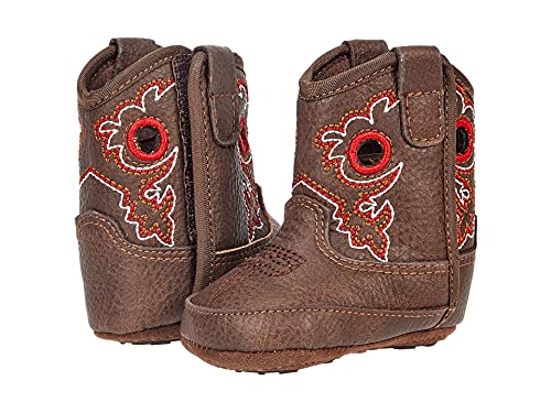 M&F Western Baby Boy's Baby Bucker Rough Stock (Infant/Toddler) Brown US 1 Infant M