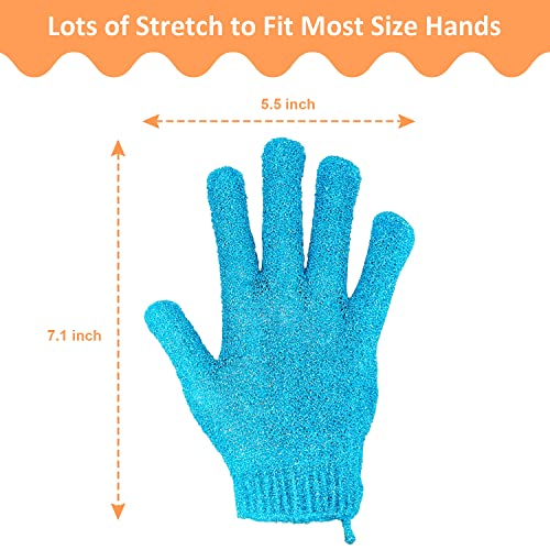 Aisuly 30 Pcs Exfoliating Gloves For Shower thumb #2