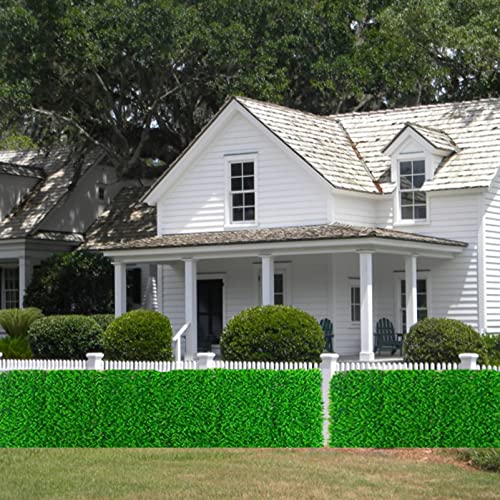 Toile de fond de mur de verdure artificielle : déco gazon vert intérieur extérieur
