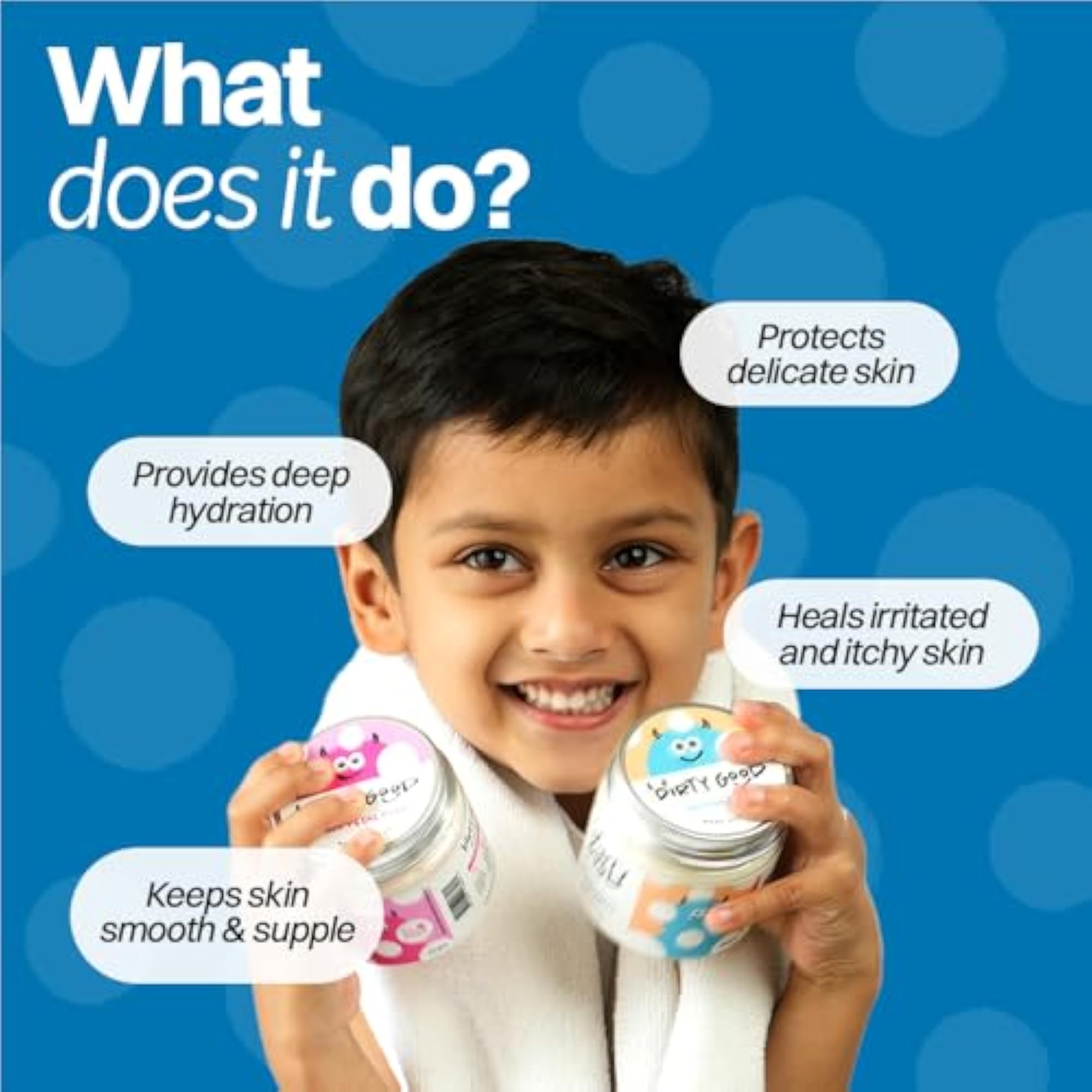 Kids Body Butter Twin Pack, Vanilla Fluff Moisturizer