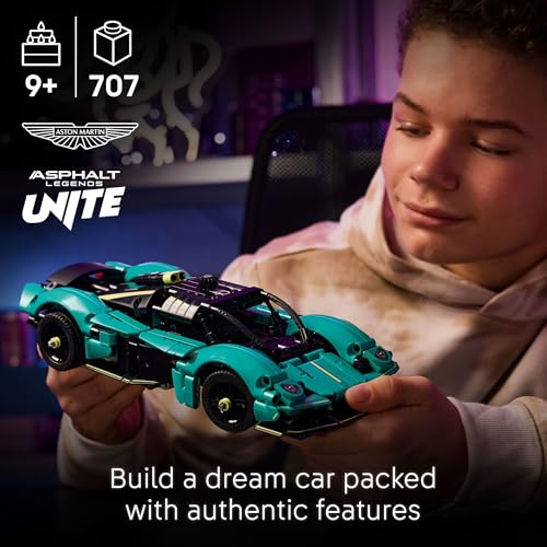 Image of LEGO Technic Aston Martin Valkyrie Toy Car - Kids Model Kit Toy for Boys and Girls, Ages 9+ - Vehicle Building Set for Pretend Play & STEM Learning - Sports Car Gift Idea for Birthdays - 42208
