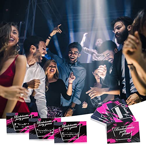 Waenerec Inflatable Banana Ring Toss Game And 36 Funny & Naughty Scratch Off Dares Cards For Bachelorette Party, Girls Night Out, Ladies Night, Bridal Shower, Wedding Shower Party Supplies #TOP1