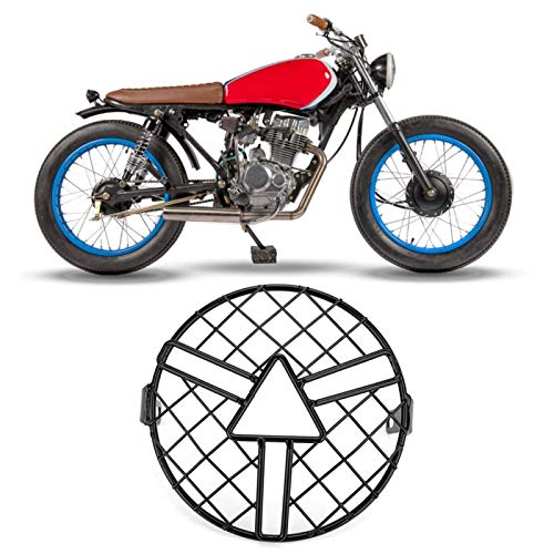 Aramox Capa de grade de farol, protetor de farol de motocicleta para proteção de farol de motociclet