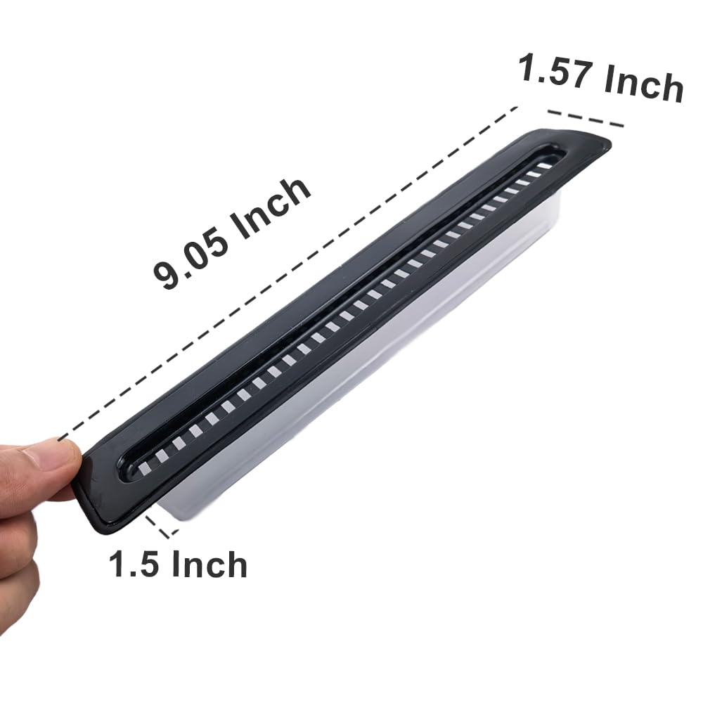 50 herramientas de plástico para apicultura de colmena, fácil de usar para suministros de apicultura, color negro