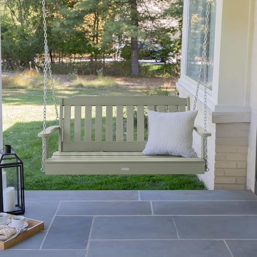 Image of Highwood Lehigh Porch Swing, 4 Feet, Eucalyptus