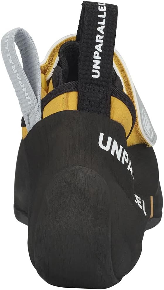 Unparallel Tn Pro Size 9.5 Climbing Shoes - Yellow/Grey, High-Performance Suede & Synthetic Upper, Precision Fit, Advanced Midsole Technology, Superior Grip, Lightweight Design, Designed for Sport Cli