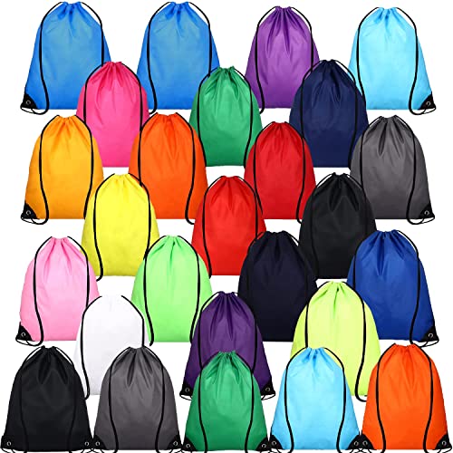 RHCPFOVR Sac à dos à cordon pour enfants - Sacs licorne pour filles Gym Dance Beach Swim Travel Bag avec deux porte-bouteilles d'eau Cover