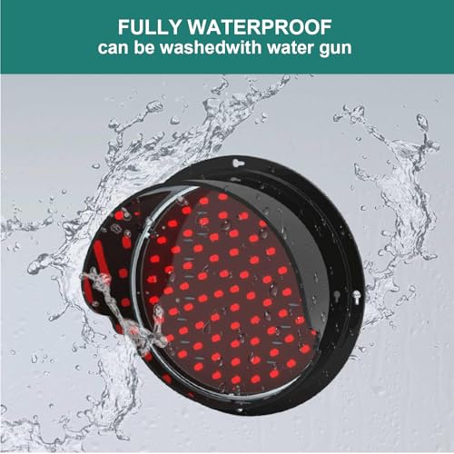 Semáforo LED impermeable IP67 con luz roja de seguridad vial 5