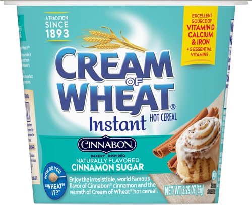 Cereal Caliente Cream of Wheat Cinnabon, 2.29 oz (Paquete de 2) miniatura 4