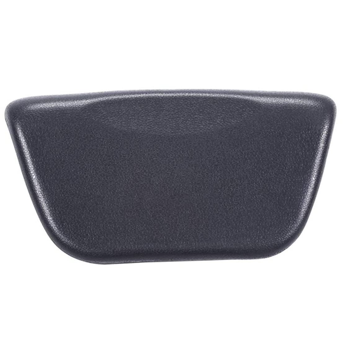 Cuscino da bagno in pelle PU Cuscino da bagno Spa Cuscino ergonomico per la testa del collo Supporto per la casa Vasca idromassaggio Nero Accessori per la casa