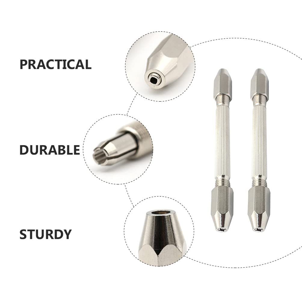 DOITOOL Professional Watch Repair Kit Hexagonal Double-headed Hand Drill Pin Vise
