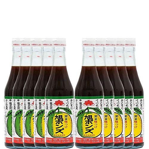 旭ポンズ 360ml×10本セット(旭 ぽんず・ポン酢・ぽんず)(美味しい全国中からお取り寄せ。注文殺到)のサムネイル