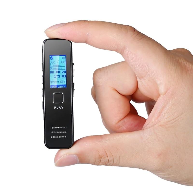 Image of SAFETYNET Voice Recorder Collection | USB, Pen, Keychain & Locket Style Recorders | 8GB-64GB | Compact & Portable Digital Audio Recorder (Model Number-12)