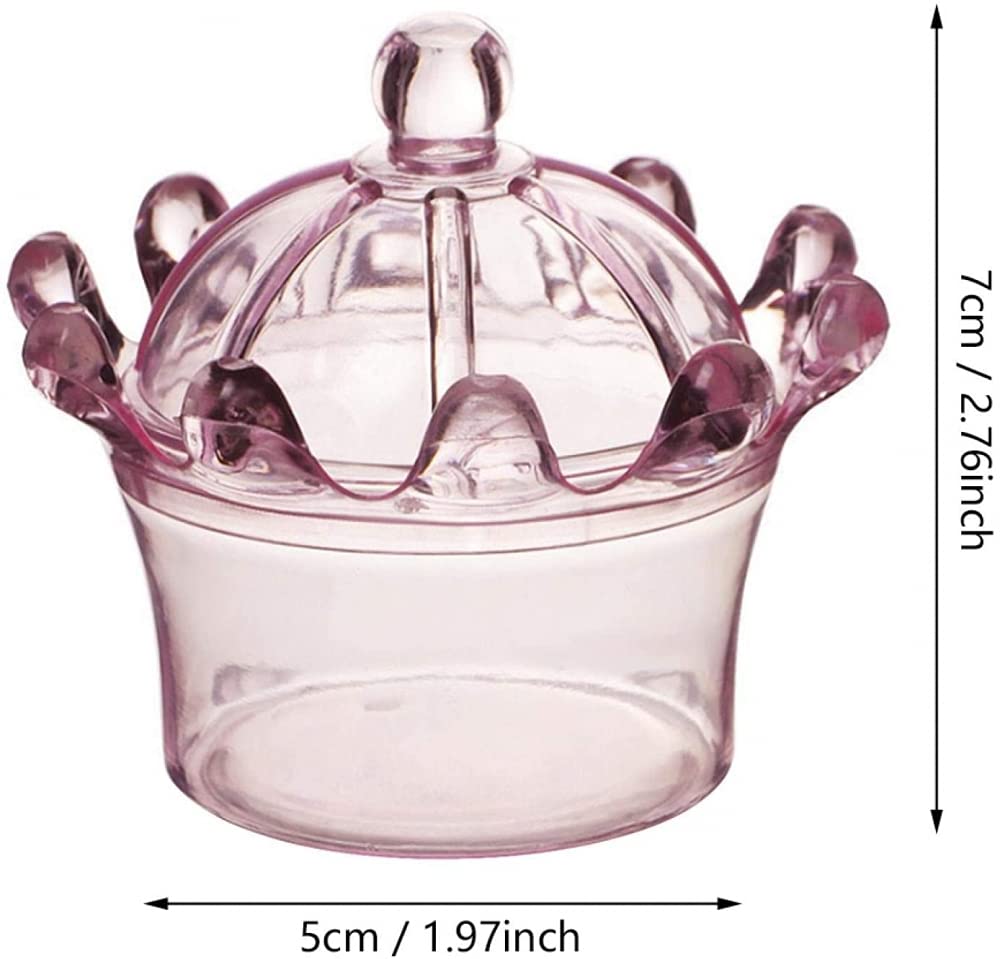 Amazon｜ZXBAODAN キャンディボックス クラウン型キャンディボックス