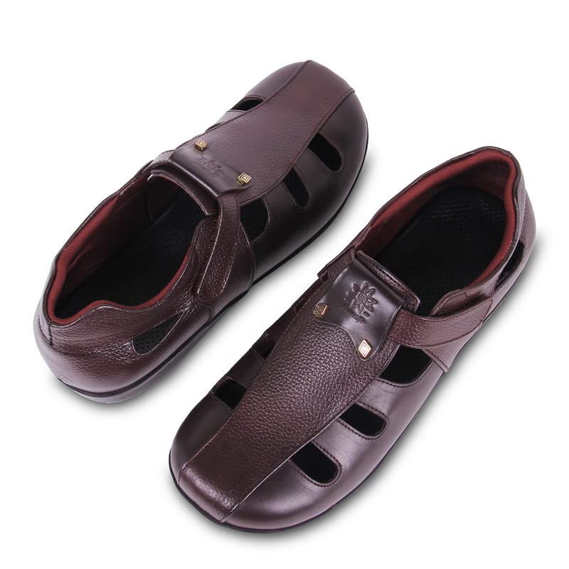 Image of M.V.DIABETES HEALTHCAR-Designer Diabetic Footwear (DDF - 029) - diabetic and orthopedic Men's Footwear | extra soft, Light weight and comfortable