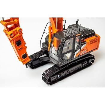 HITACHI ZAXIS210 ダイキャストモデル 1/50 Hitachi ZAXIS 210-5 Hydraulic Excavator Diecast Model