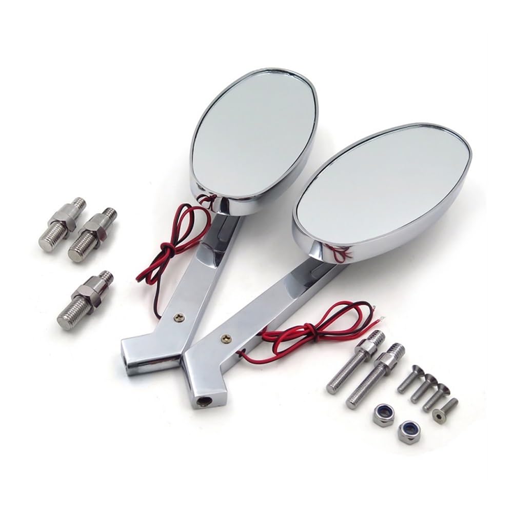 Miroir de moto de forme ovale pour rouler en Honda CBR 954RR et 1000RR
