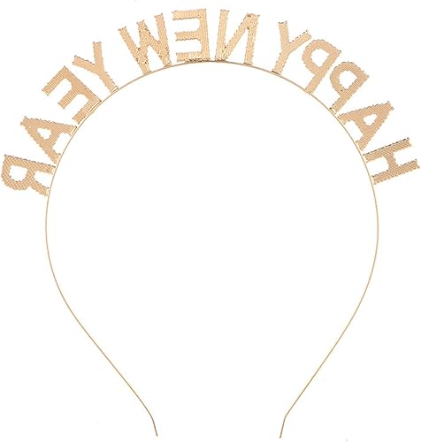 Miniatura 3 de Apone Fatu Tiara de diadema de Año Nuevo con diamantes de imitación brillantes para mujer, accesorio para el cabello