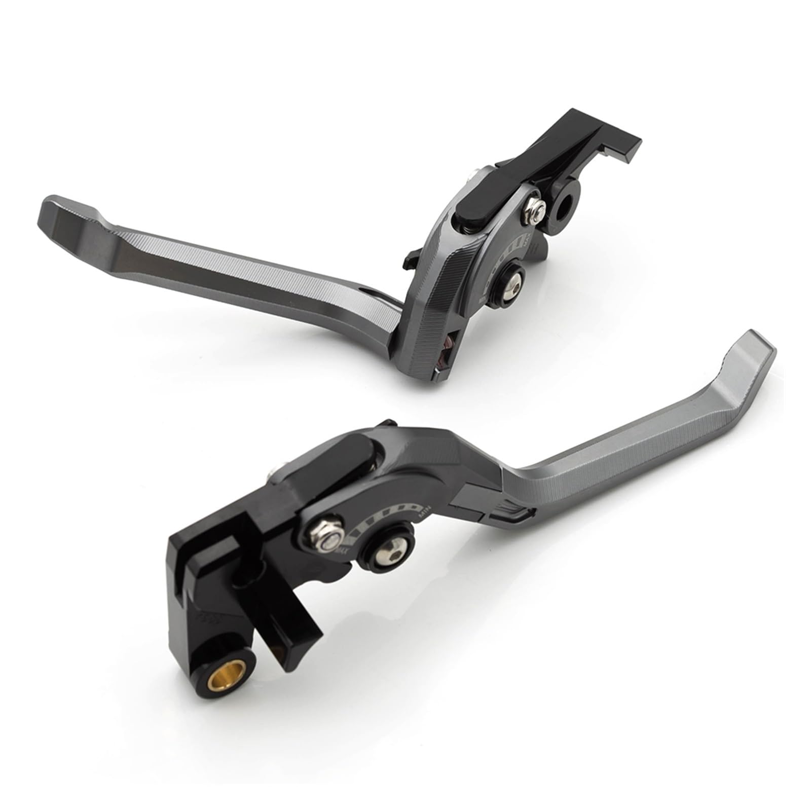 Palancas de freno y embrague ajustables para moto Himalayan 450 gris