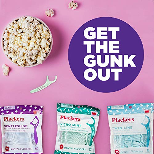 Plackers Kids Wild Berry Flossers, 75 Count - Save on 3 Packs