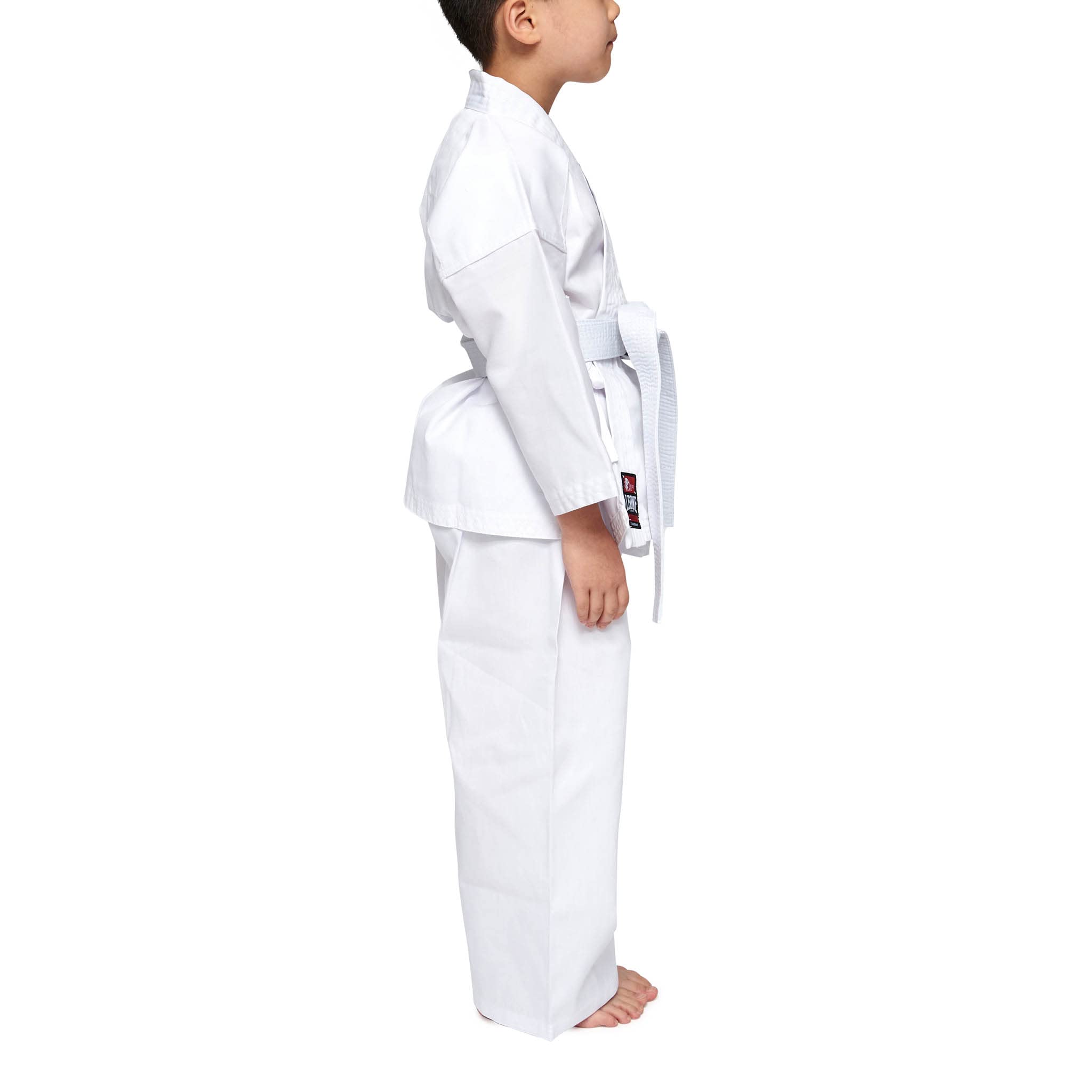 LEONE 1947, Karateji Training, Unisex, White, 180, AB400, 180 cm - Image 2