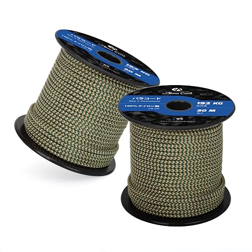 Abma Cord �p���R�[�h 3mm 3�c �ω׏d192kg 100%�i�C���� 30M - �{�[�_�[#�_�[�N�O���[�����S�[���h
