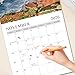 Wall Calendar 2026-2027, 18 Month Large Desk Calendar from January 2026 to June 2027 14.5